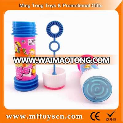 Promotional 30ml with maze game soap bubble toy